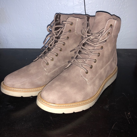 Shoes - Brown hiking boots (worn once)!
